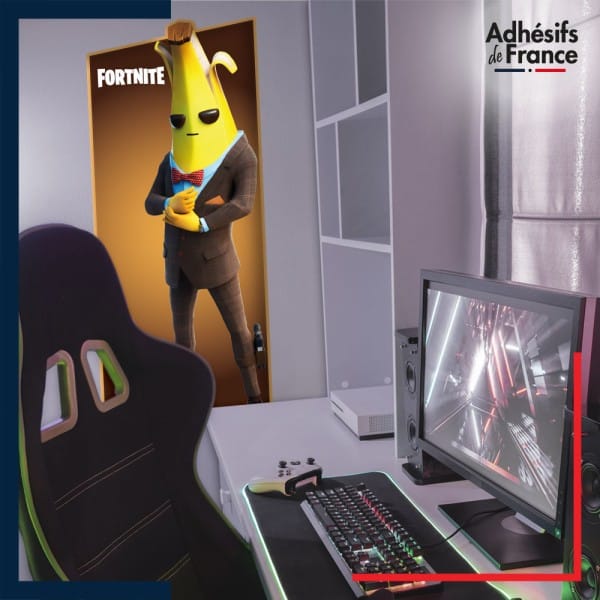 Adhésif grand format Fortnite - Skin Mister Banane