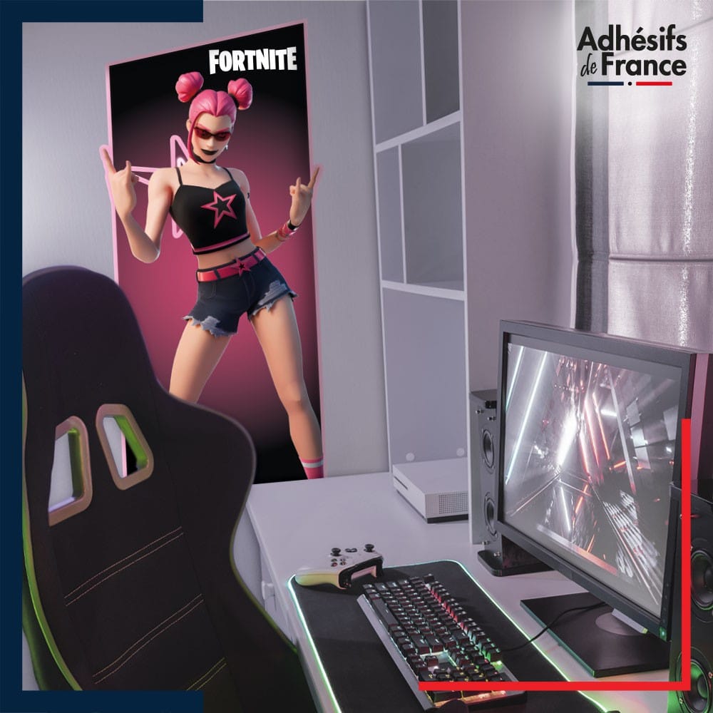 Sticker Fortnite - Skin Sorcière Surfeuse