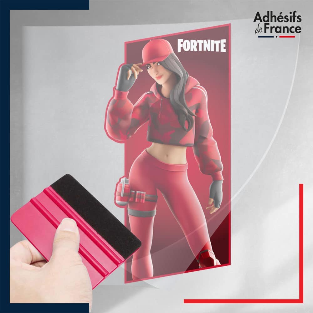 Sticker Fortnite - Skin Rubis