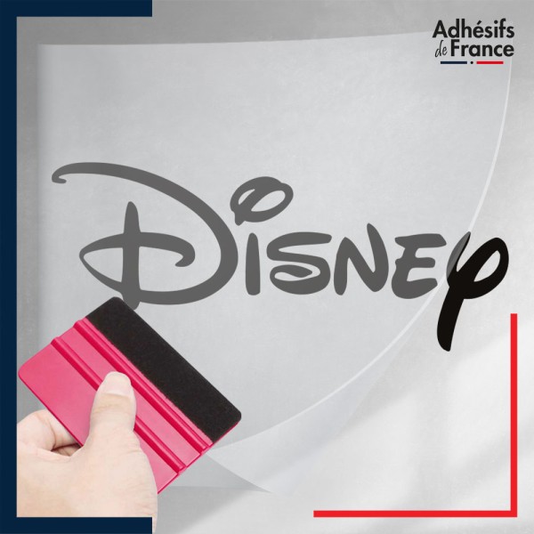 stickers sous film transfert Disney- emblème Disney