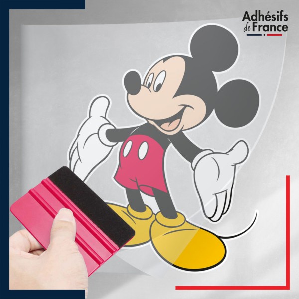 stickers sous film transfert Disney - Mickey