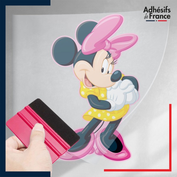 stickers sous film transfert Disney - Minnie