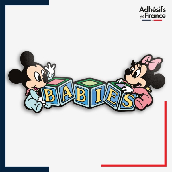 Sticker Disney - Mickey et Minnie Babies