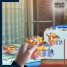 autocollant petit format Disney - Famille Winnie l'ourson (Winnie, Tigrou, Porcinet, Bourriquet)