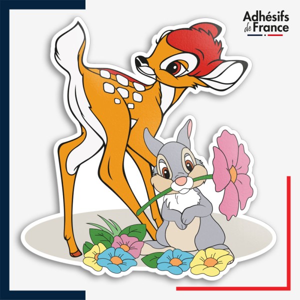 Sticker Disney - Bambi et Panpan