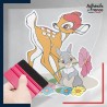stickers sous film transfert Disney - Bambi et Panpan