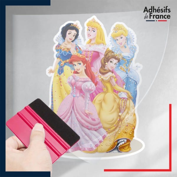 stickers sous film transfert Disney - Princesses Disney