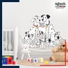 Adhésif grand format Disney - Les 101 Dalmatiens