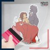 stickers sous film transfert Disney - Tarzan - Tantor, Tok et Tarzan enfants
