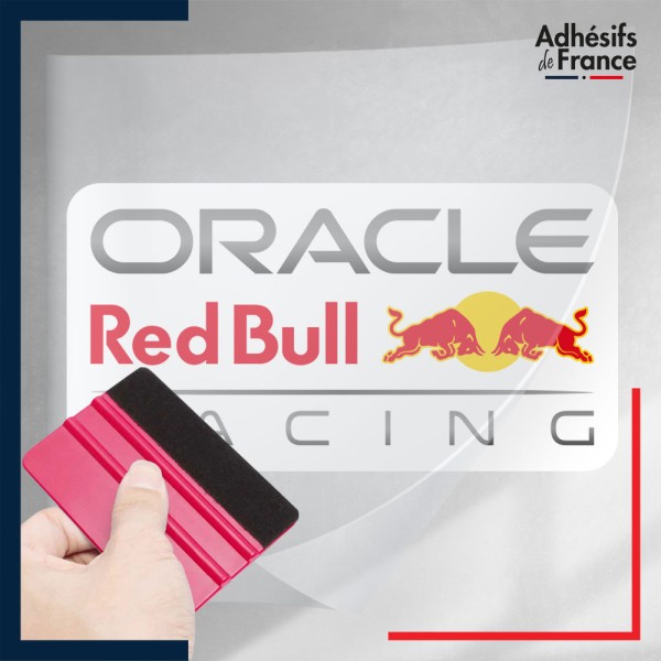stickers sous film transfert Formule 1 - Logo écurie F1 - Oracle Red Bull Racing