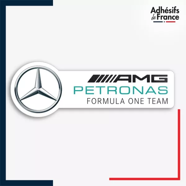 Sticker Formule 1 - Logo écurie F1 - Mercedes AMG Petronas