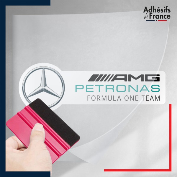 stickers sous film transfert Formule 1 - Logo écurie F1 - Mercedes AMG Petronas