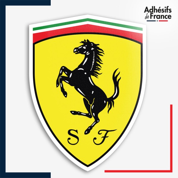 Sticker Formule 1 - Logo écurie F1 - Scuderia Ferrarii