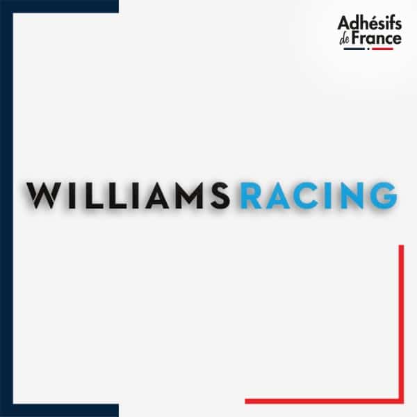 Sticker Formule 1 - Logo écurie F1 - Williams Racing