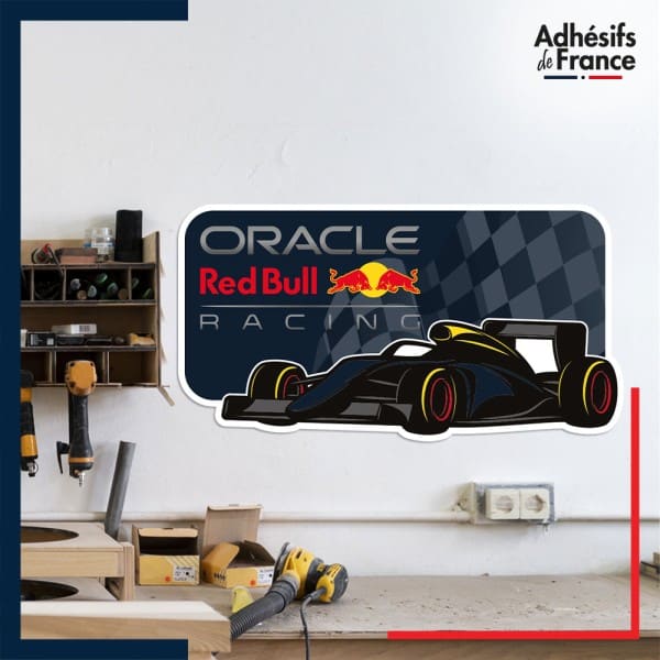 Adhésif grand format Formule 1 - Ecurie F1 - Oracle Red Bull Racing