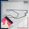 stickers sous film transfert Formule 1 - Circuit F1 de Miami - Etats-Unis