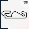 Sticker Formule 1 - Circuit F1 de Montmelo - Espagne