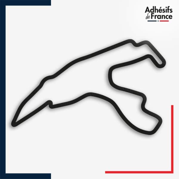 Sticker Formule 1 - Circuit F1 de Spa-Francorchamps - Belgique
