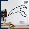Adhésif grand format Formule 1 - Circuit F1 de Spa-Francorchamps - Belgique