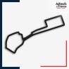 Sticker Formule 1 - Circuit F1 de Bakou - Azerbaïdjan