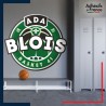 Adhésif grand format écusson basket - ADA Blois Basket 41