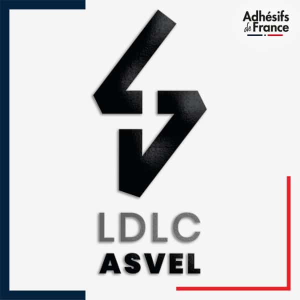 Sticker logo basketball - LDCL ASVEL - Lyon Villeurbanne