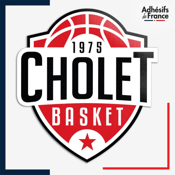 Sticker logo basketball - Cholet Basket