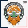 Sticker logo basketball - ESSM Le Portel Côte d'Opale