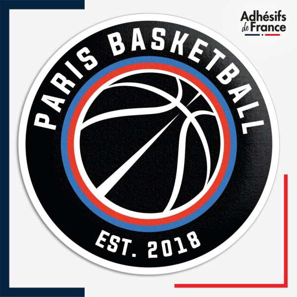 Sticker logo basketball - Paris Basketball