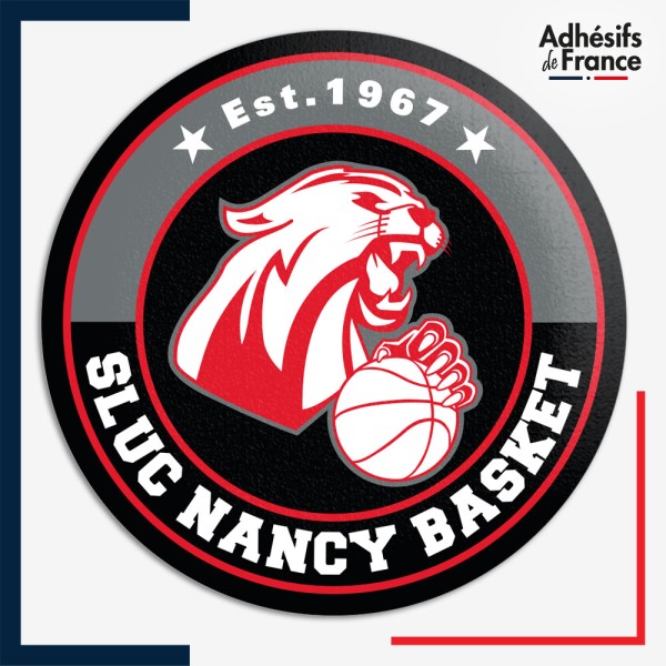 Sticker logo basketball - SLUC Nancy - Stade lorrain université club Nancy basket