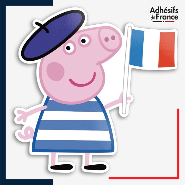 Sticker Peppa Pig - Peppa France