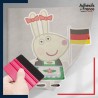 stickers sous film transfert Peppa Pig - Rebecca Rabbit Allemagne