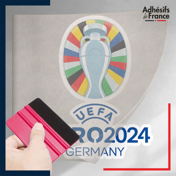 stickers sous film transfert blason Football - UEFA EURO 2024