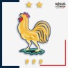 Sticker logo Football - Ecusson de l'équipe de France