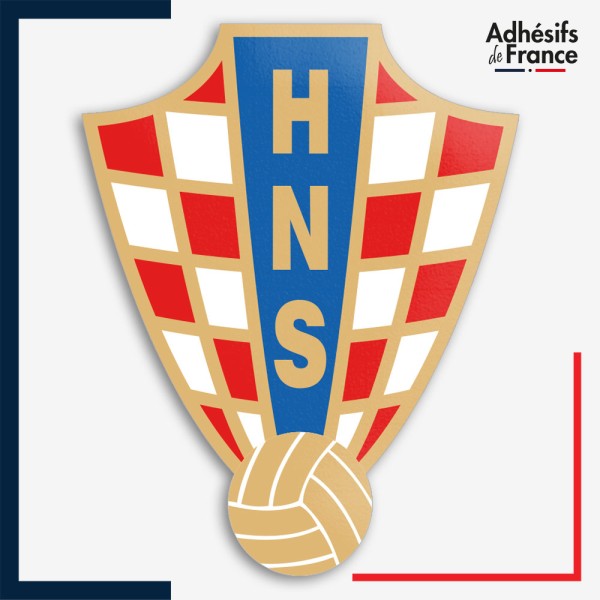 Sticker logo Football - Equipe de Croatie