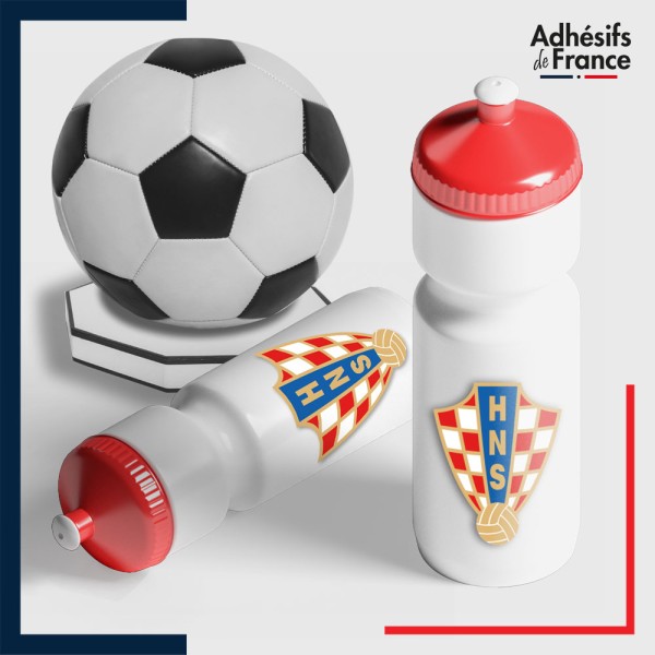 autocollant petit format emblème Football - Equipe de Croatie