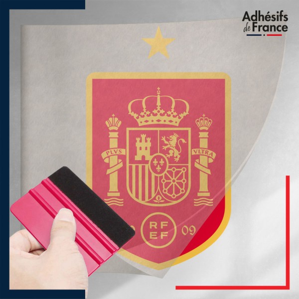 stickers sous film transfert blason Football - Equipe d'Espagne