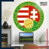 Adhésif grand format écusson Football - Equipe de Hongrie