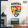 Adhésif grand format écusson Football - Equipe de Roumanie