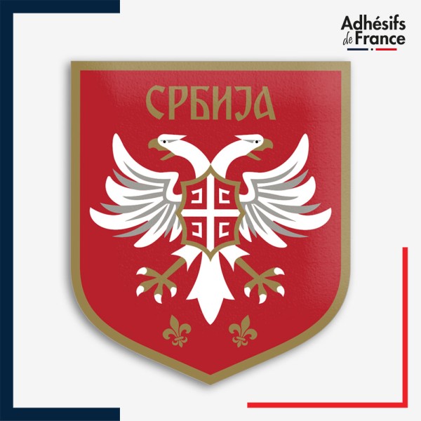 Sticker logo Football - Equipe de Serbie
