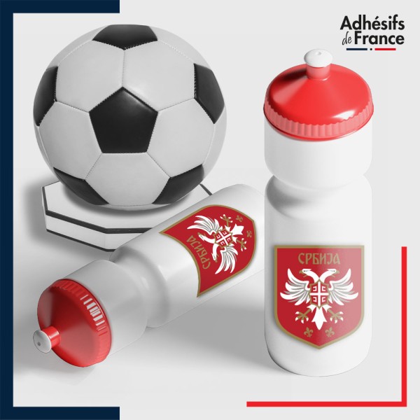 autocollant petit format emblème Football - Equipe de Serbie