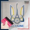 stickers sous film transfert blason Football - Equipe d'Ukraine