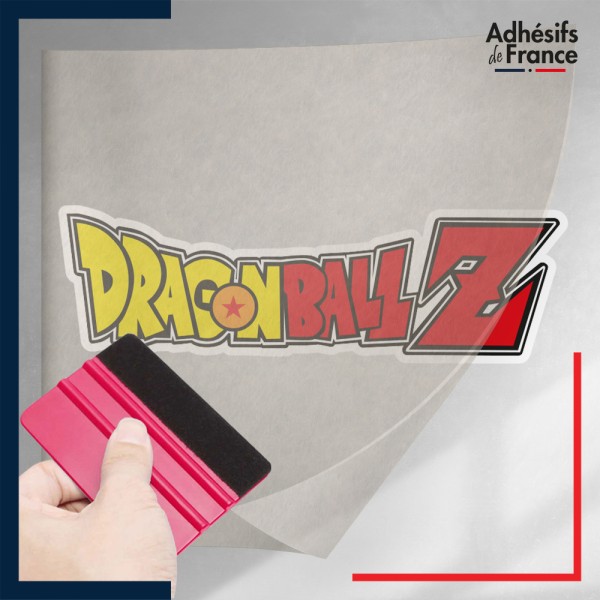 stickers sous film transfert Dragon ball - Logo Dragonball Z