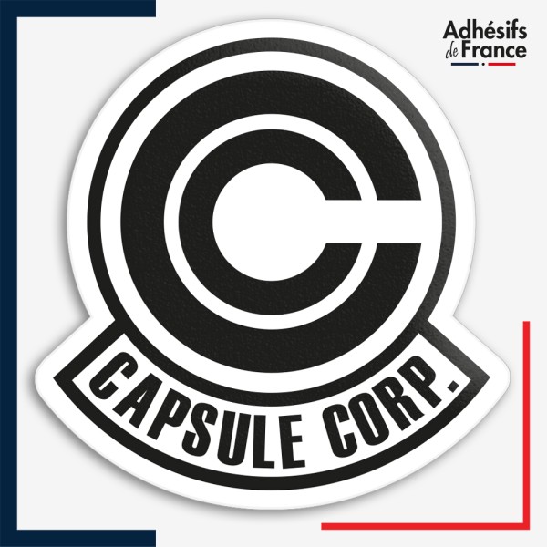 Sticker Dragon ball - Logo Capsule Corp