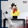 Adhésif grand format Dragon ball - Goku enfant Kinto-un (nuage magique)