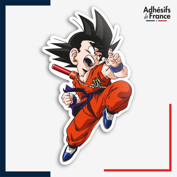 Sticker Dragon ball - Goku enfant