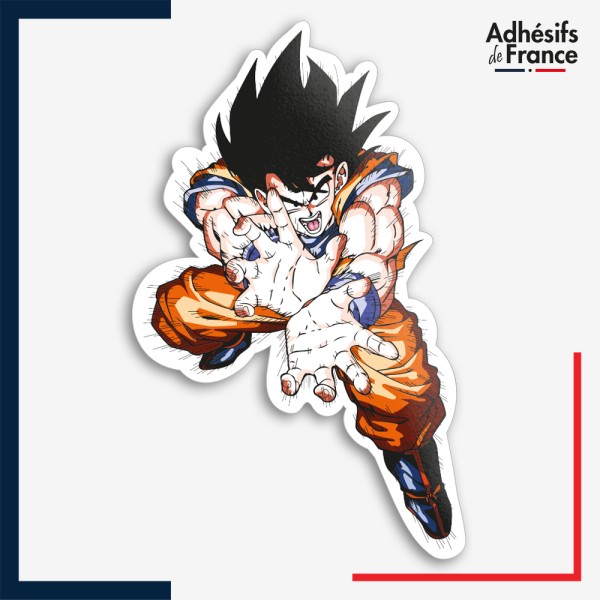 Sticker Dragon ball - Goku Kamehameha