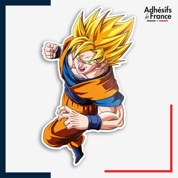 Sticker Dragon ball - Goku Super Saiyan