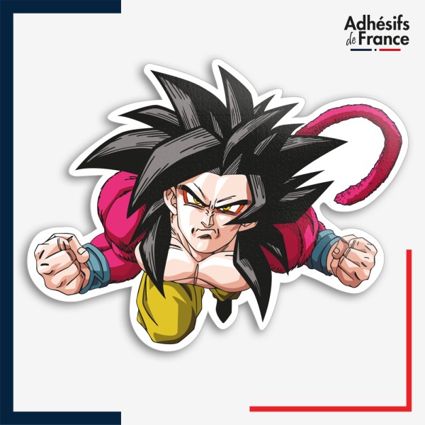 Sticker Dragon ball - Goku GT Super Saiyan 4