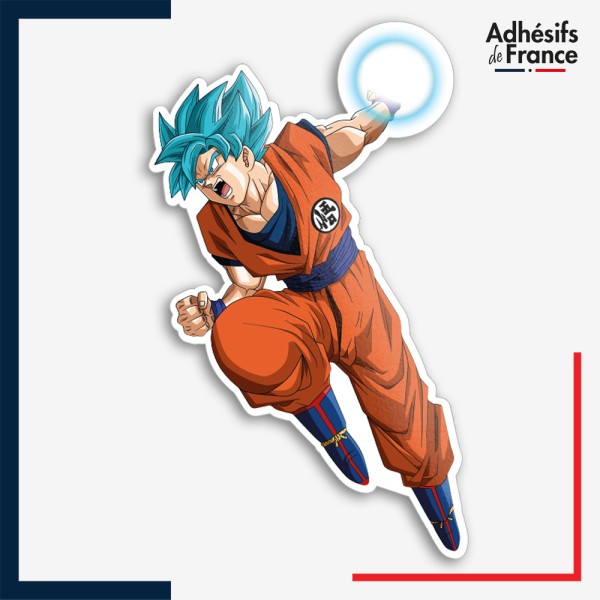 Sticker Dragon ball - Goku Super Saiyan Blue